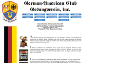 Desktop Screenshot of german-americanclub.com