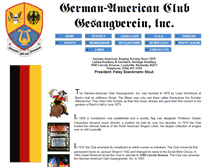 Tablet Screenshot of german-americanclub.com